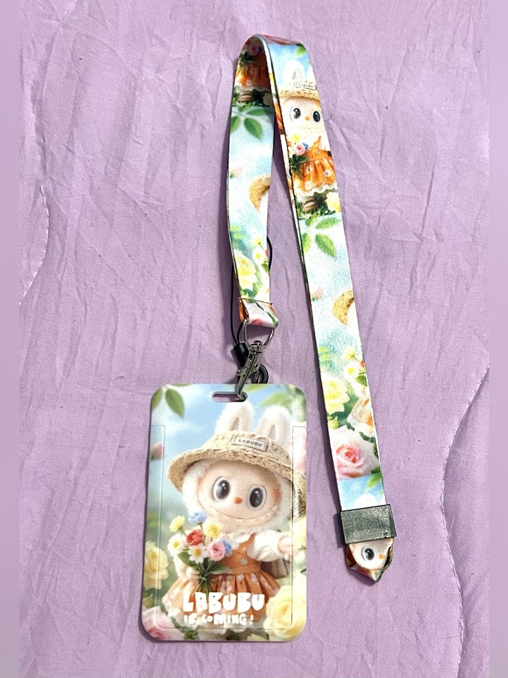 Labubu ID Cardholder with Lanyard